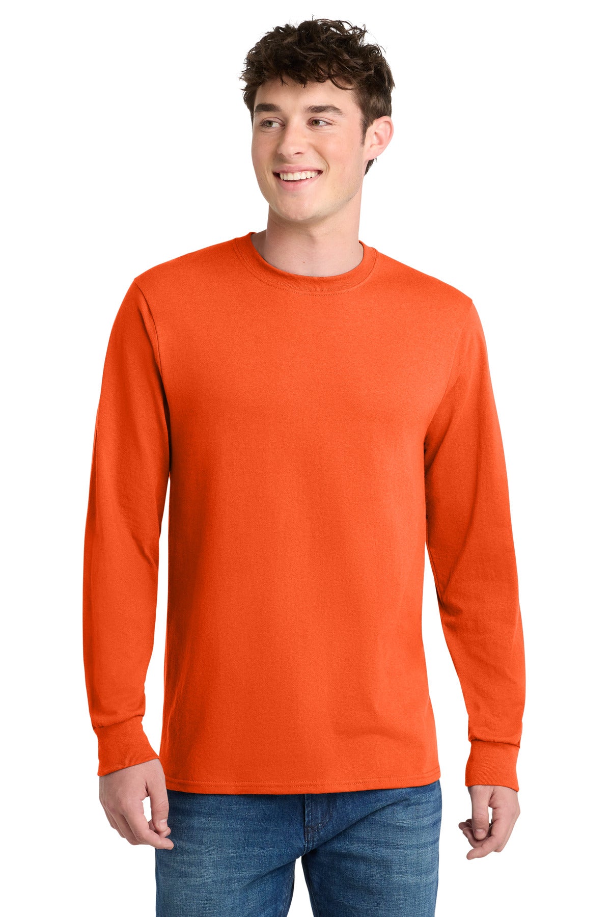 Port & Co Tall Long Sleeve Core Blend Tee