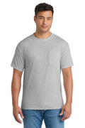 Port & Co Tall Core Blend Pocket Tee