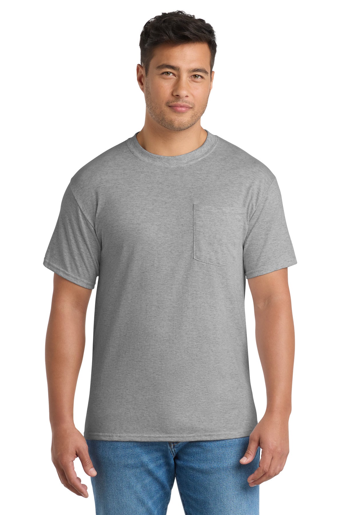 Port & Co Core Blend Pocket Tee