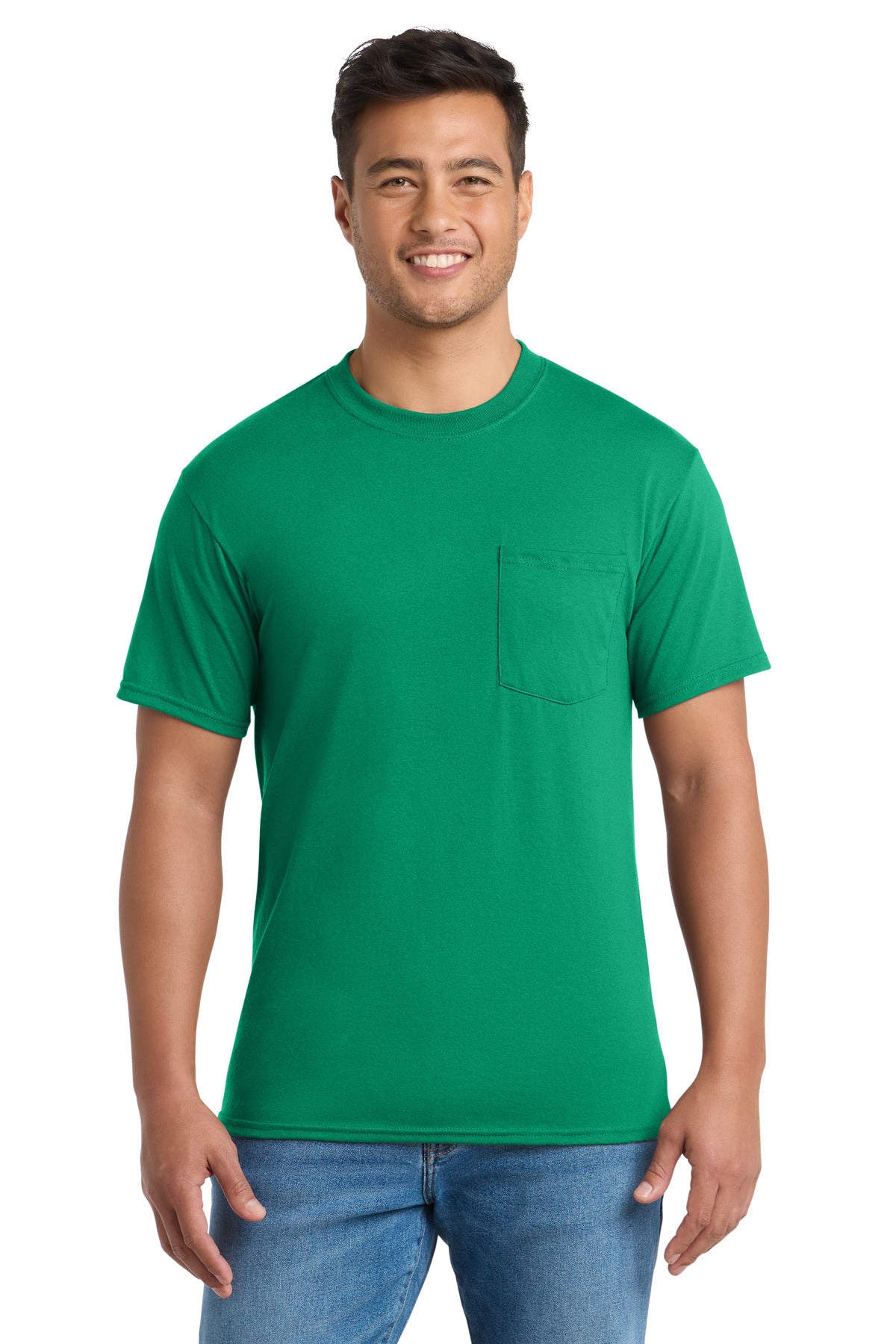 Port & Co Core Blend Pocket Tee