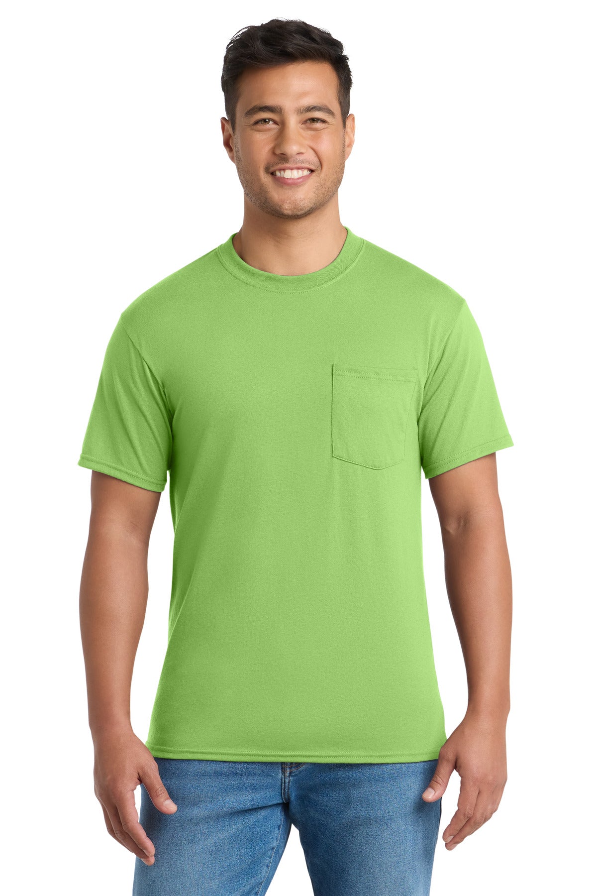 Port & Co Core Blend Pocket Tee