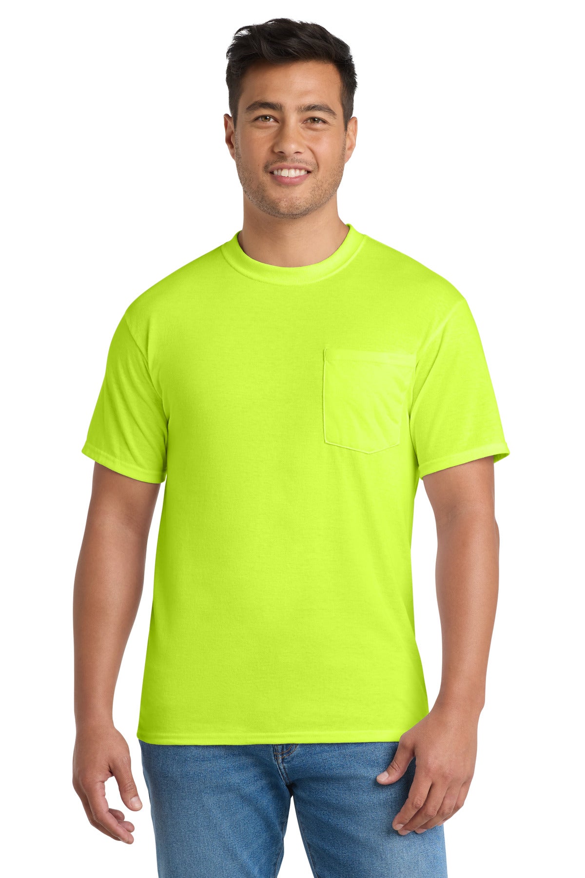 Port & Co Core Blend Pocket Tee