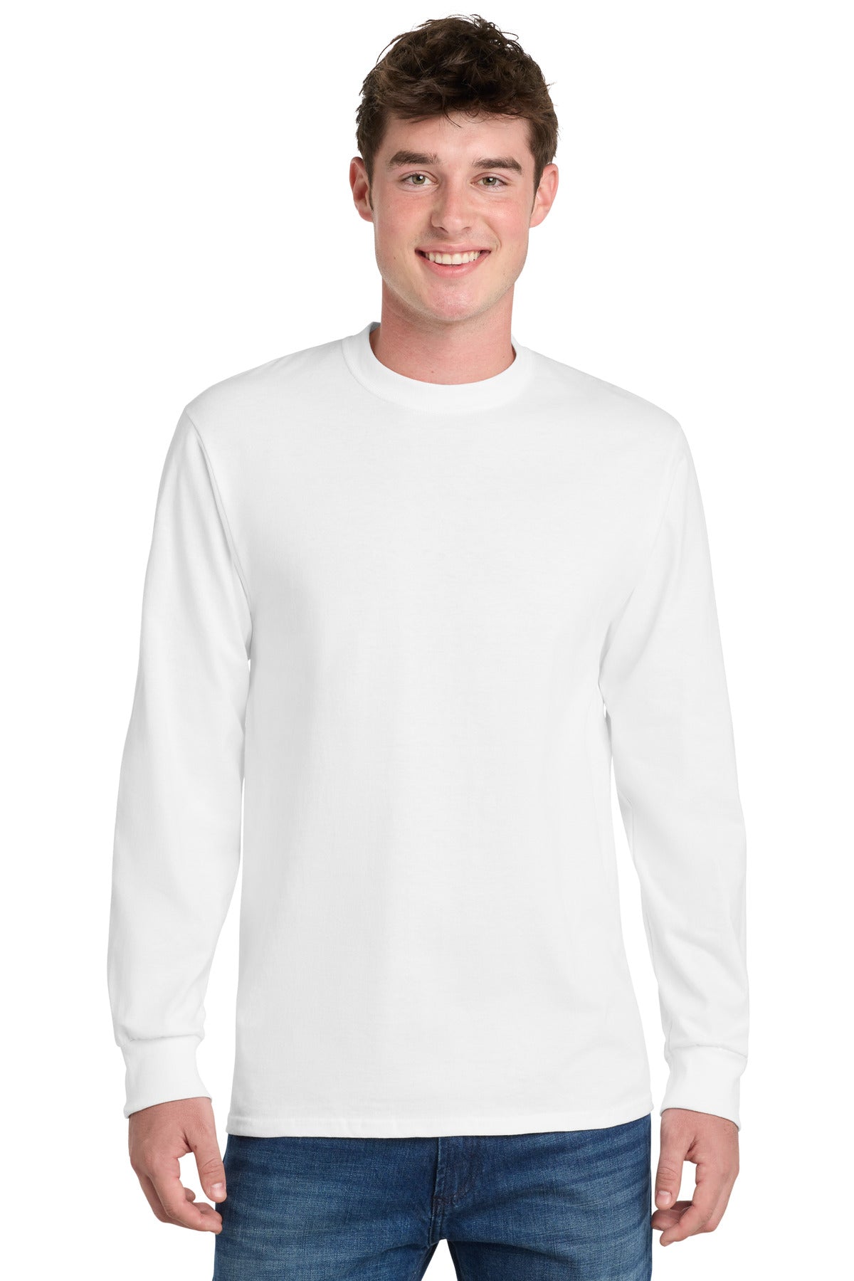 Port & Co Tall Long Sleeve Essential Tee