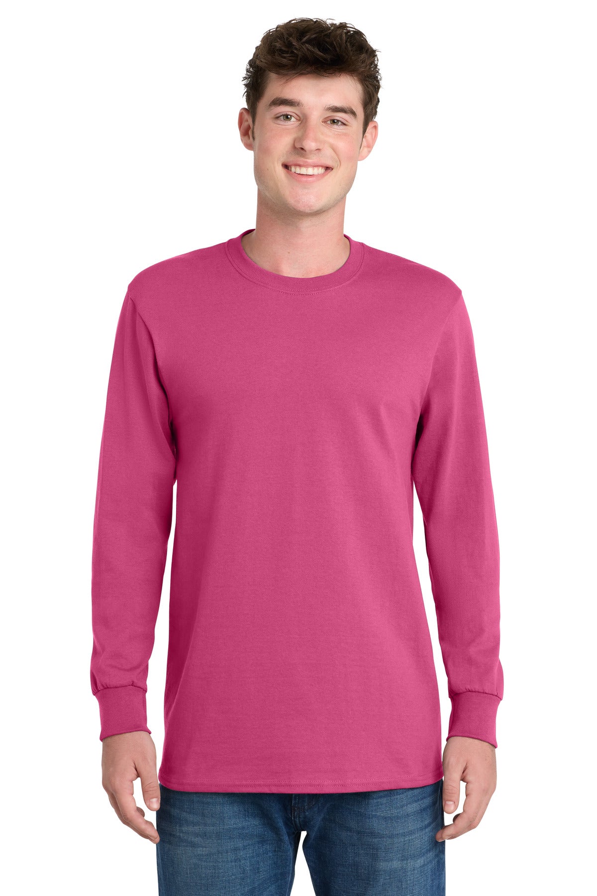 Port & Co Long Sleeve Essential Tee