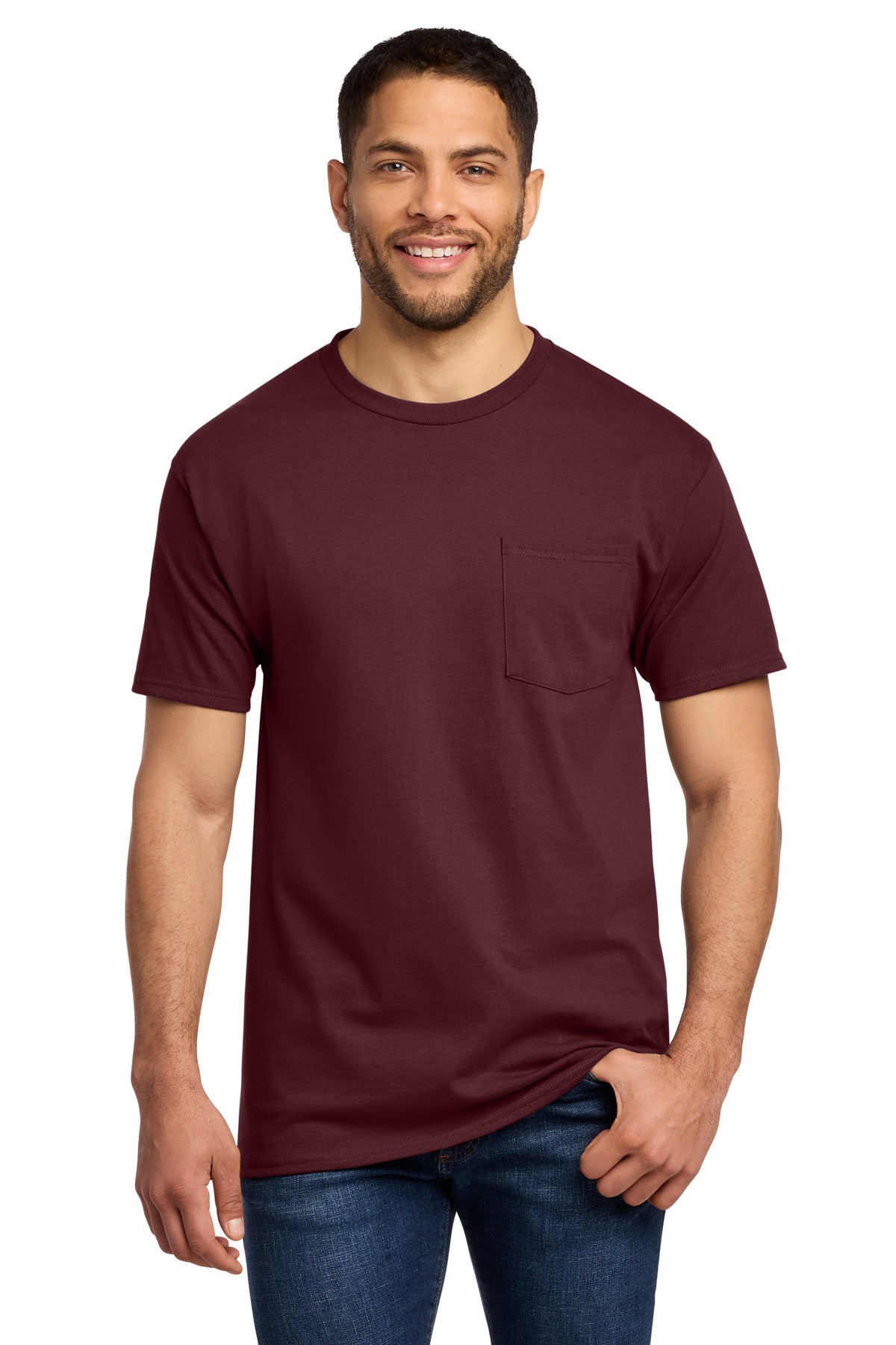 Port & Co Essential Pocket Tee