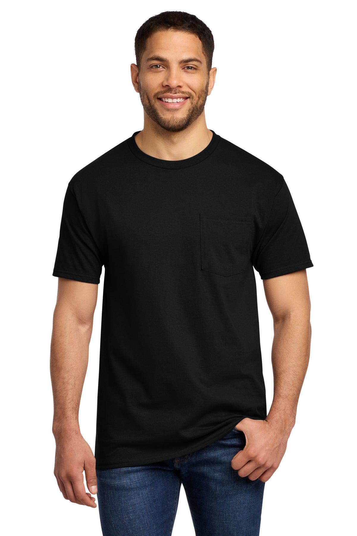 Port & Co Essential Pocket Tee