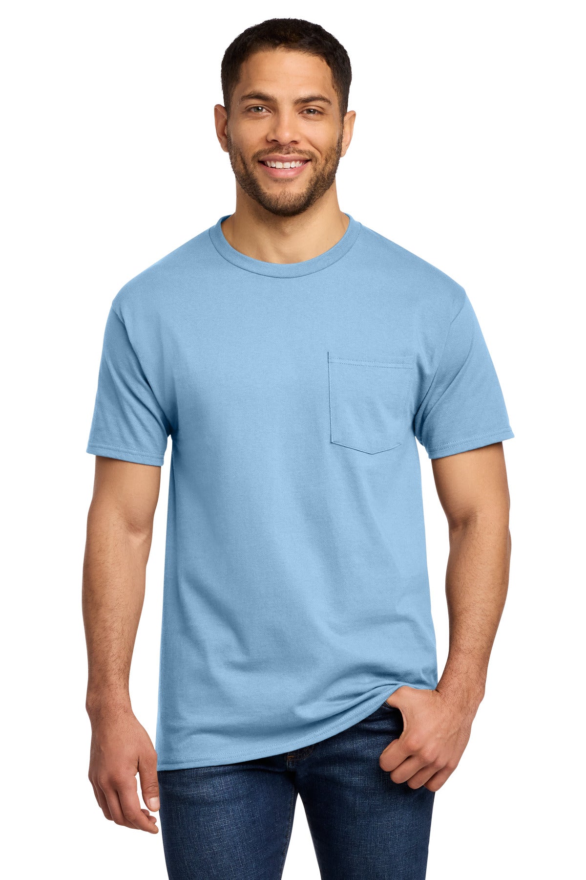 Port & Co Essential Pocket Tee