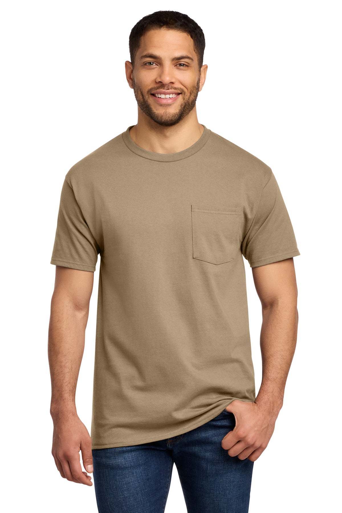 Port & Co Essential Pocket Tee
