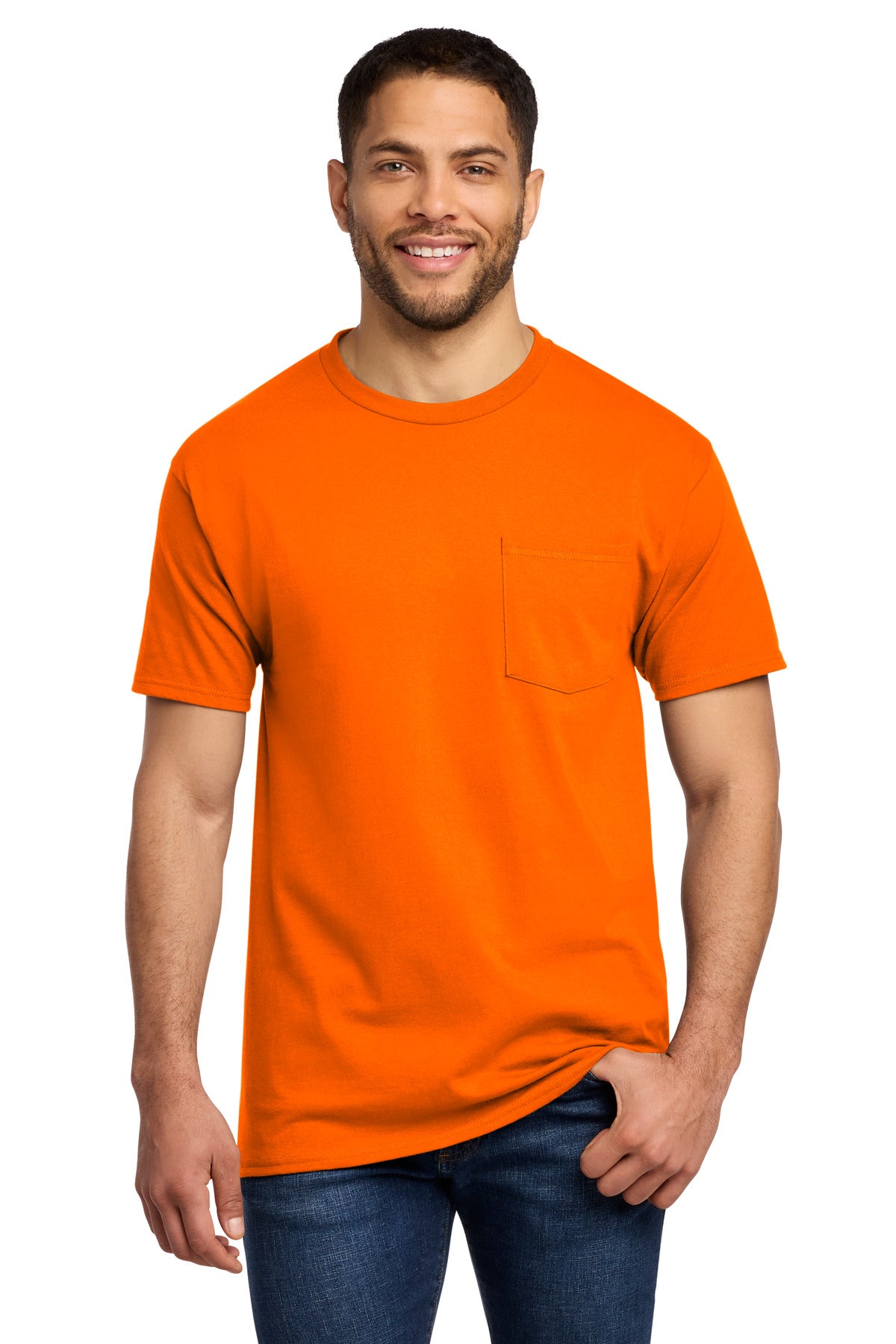 Port & Co Essential Pocket Tee