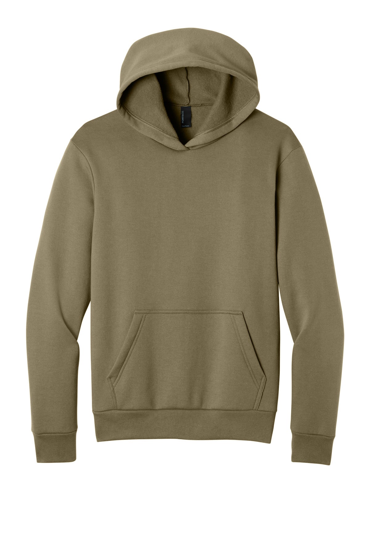 Port & Co Easy Fleece Pullover Hooded Sweatshirt