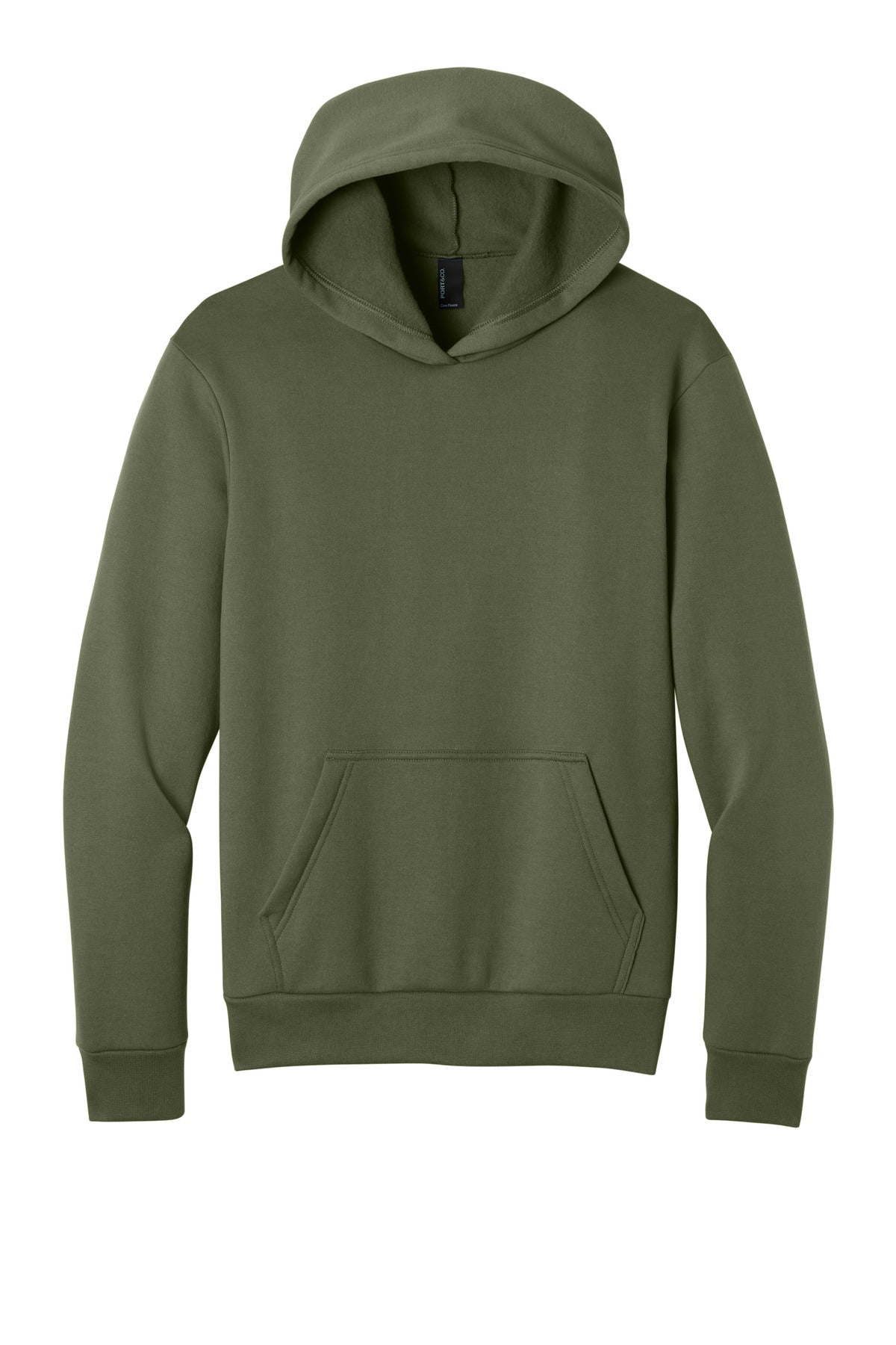 Port & Co Easy Fleece Pullover Hooded Sweatshirt