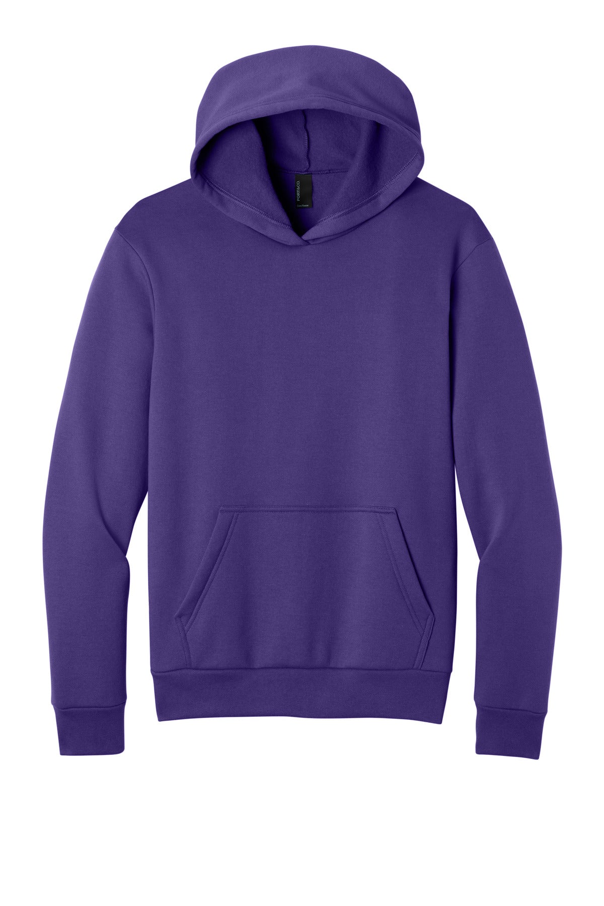 Port & Co Easy Fleece Pullover Hooded Sweatshirt