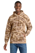 Port & Co Core Fleece Camo Pullover Hooded Sweatshirt