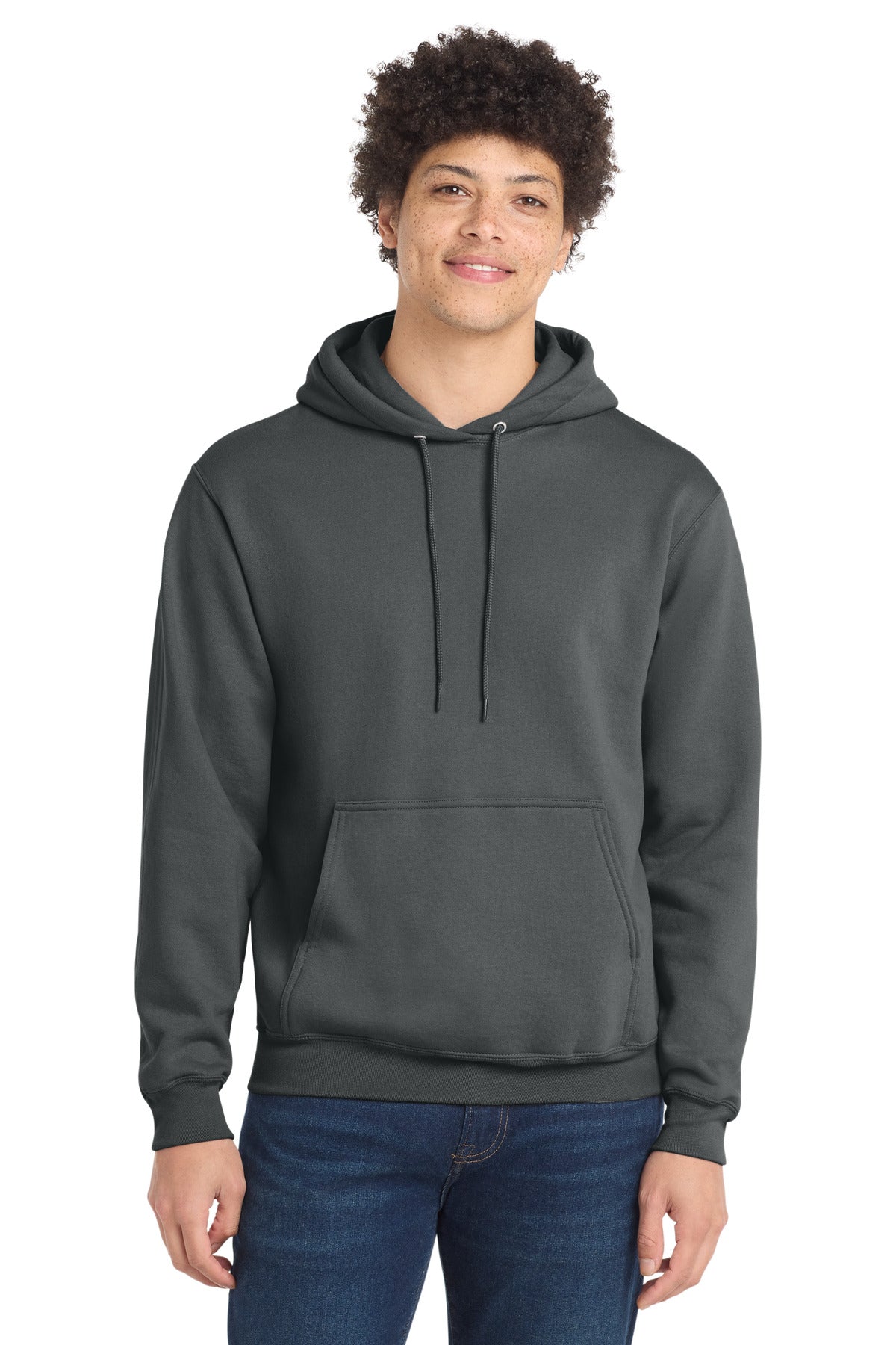 Port & Co Tall Core Fleece Pullover Hooded Sweatshirt