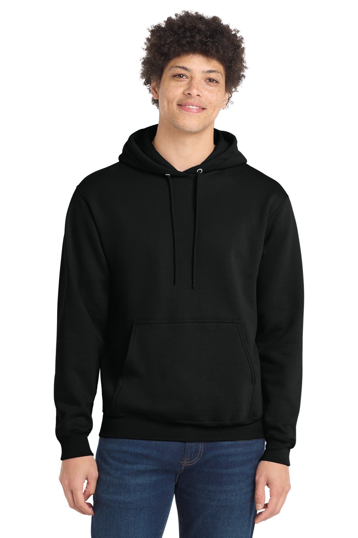 Port & Co Tall Core Fleece Pullover Hooded Sweatshirt