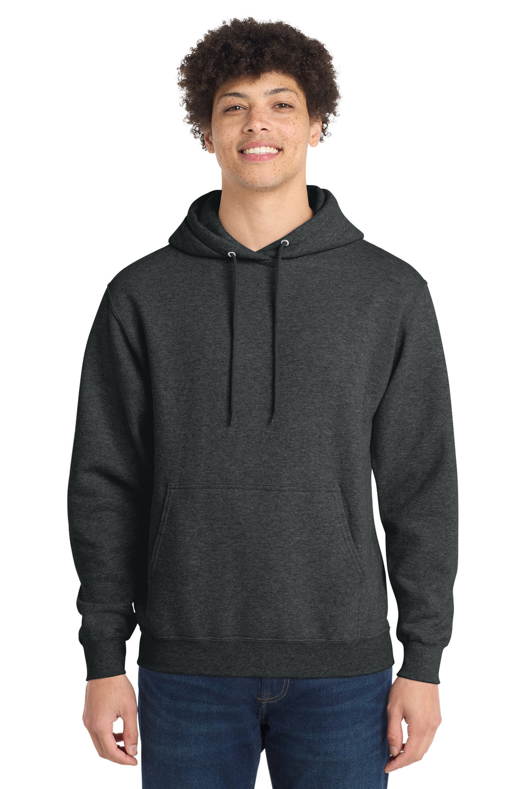 Port & Co Core Fleece Pullover Hooded Sweatshirt