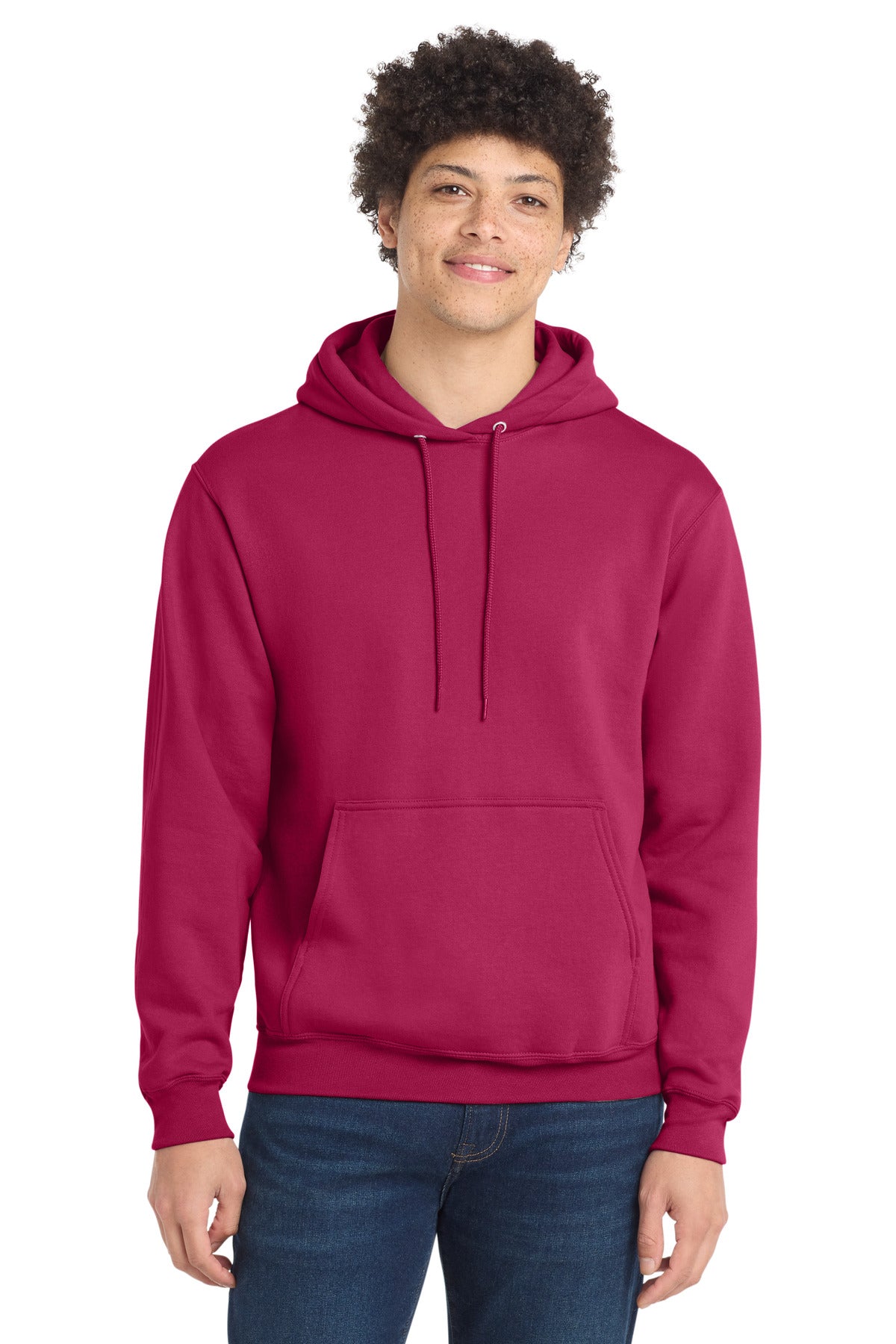 Port & Co Core Fleece Pullover Hooded Sweatshirt
