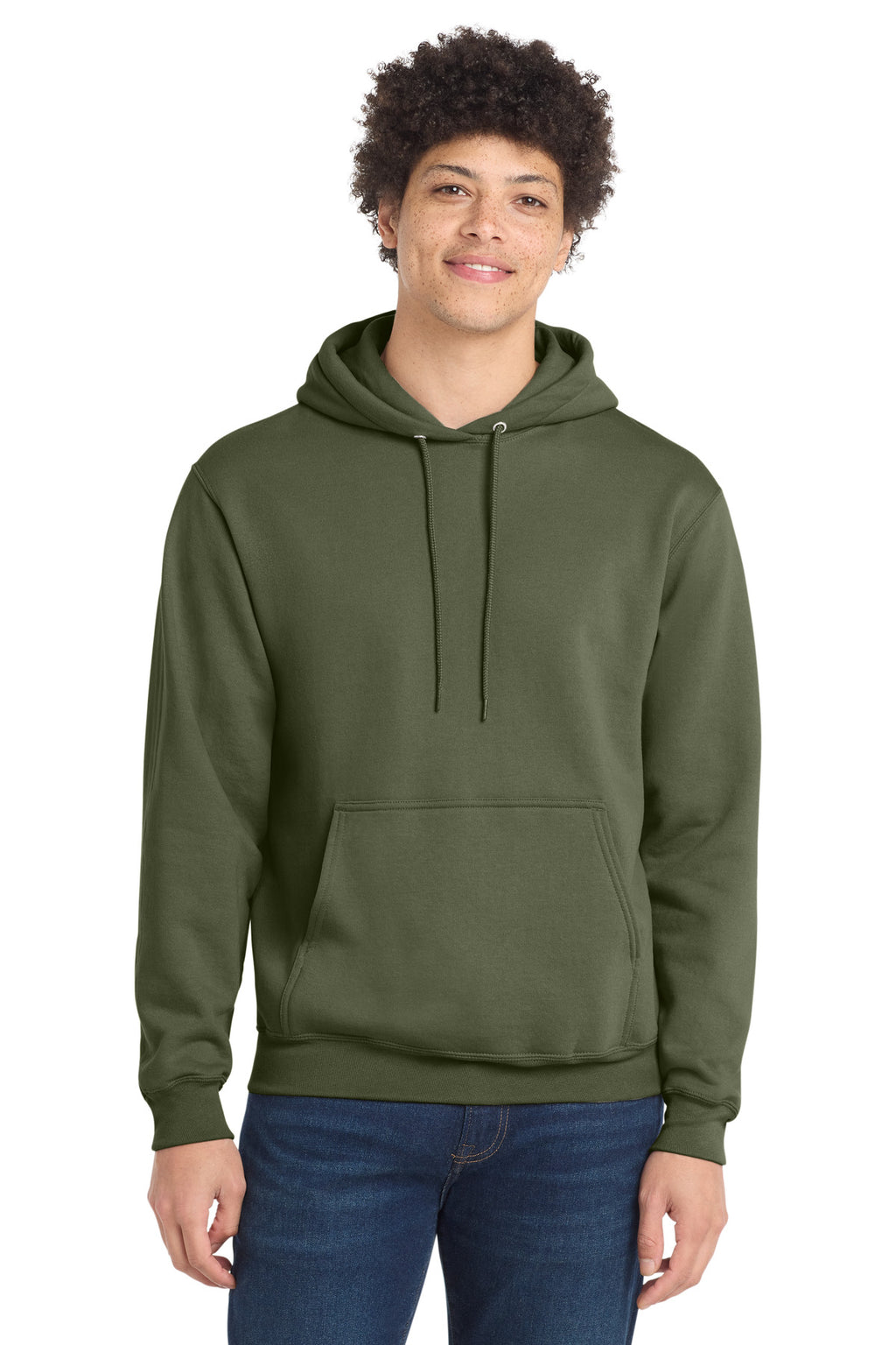 Port & Co Core Fleece Pullover Hooded Sweatshirt