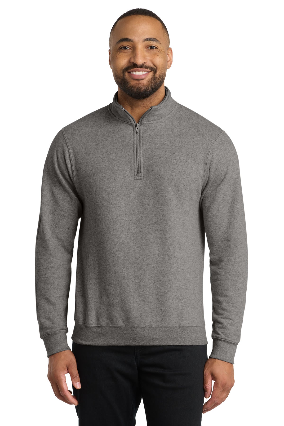 Port & Co Core Fleece 1/4-Zip Pullover Sweatshirt