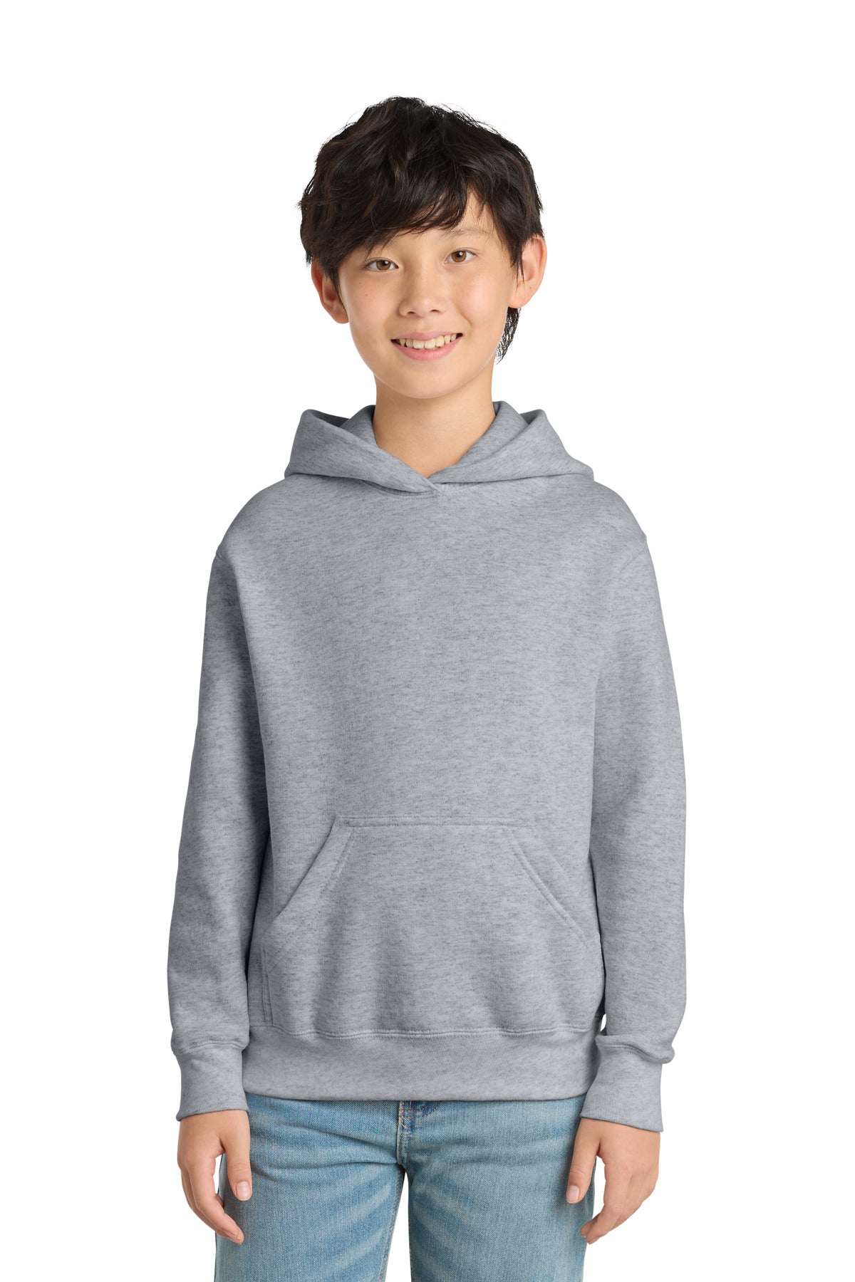 Port & Co Youth Core Fleece Pullover Hooded Sweatshirt