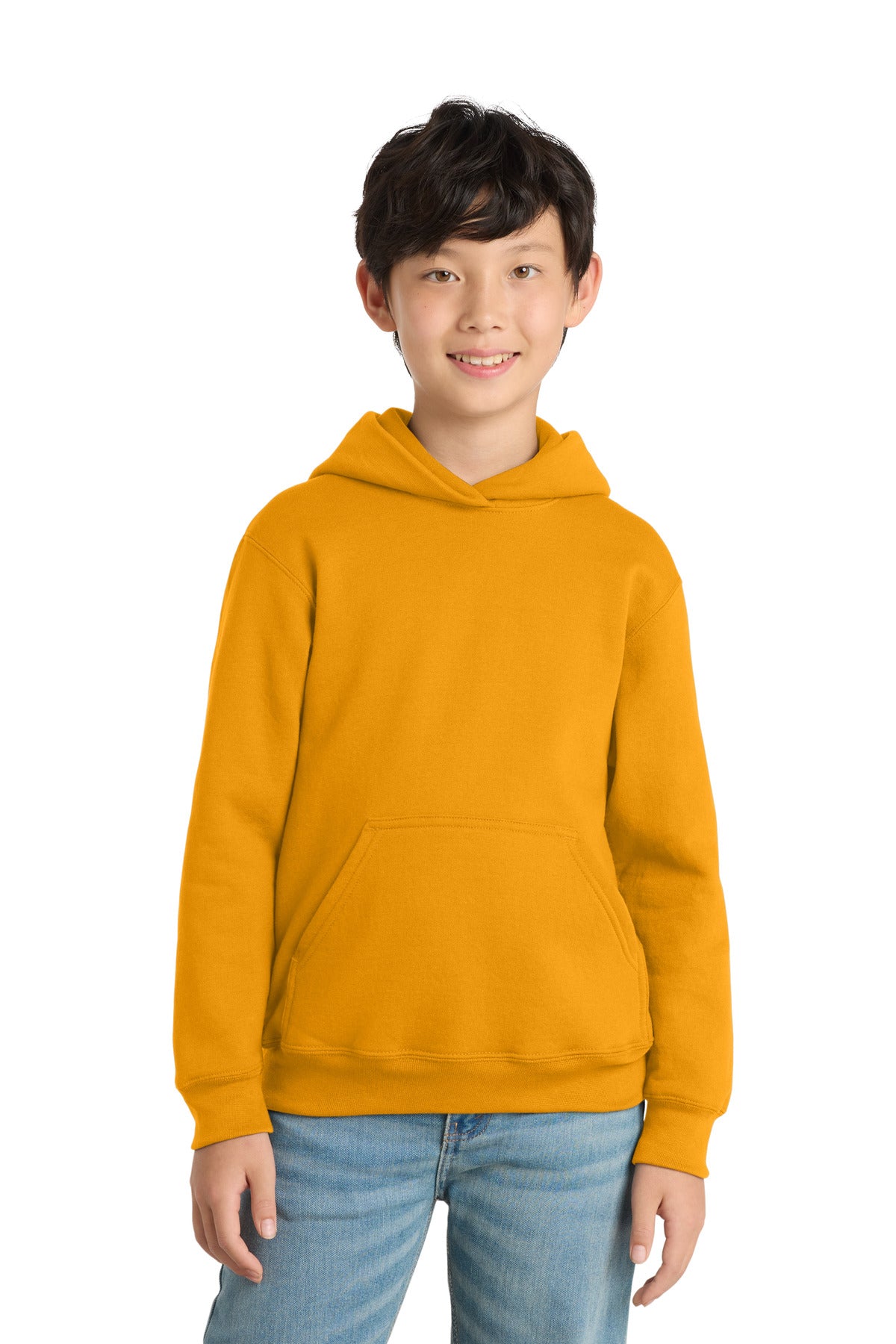 Port & Co Youth Core Fleece Pullover Hooded Sweatshirt