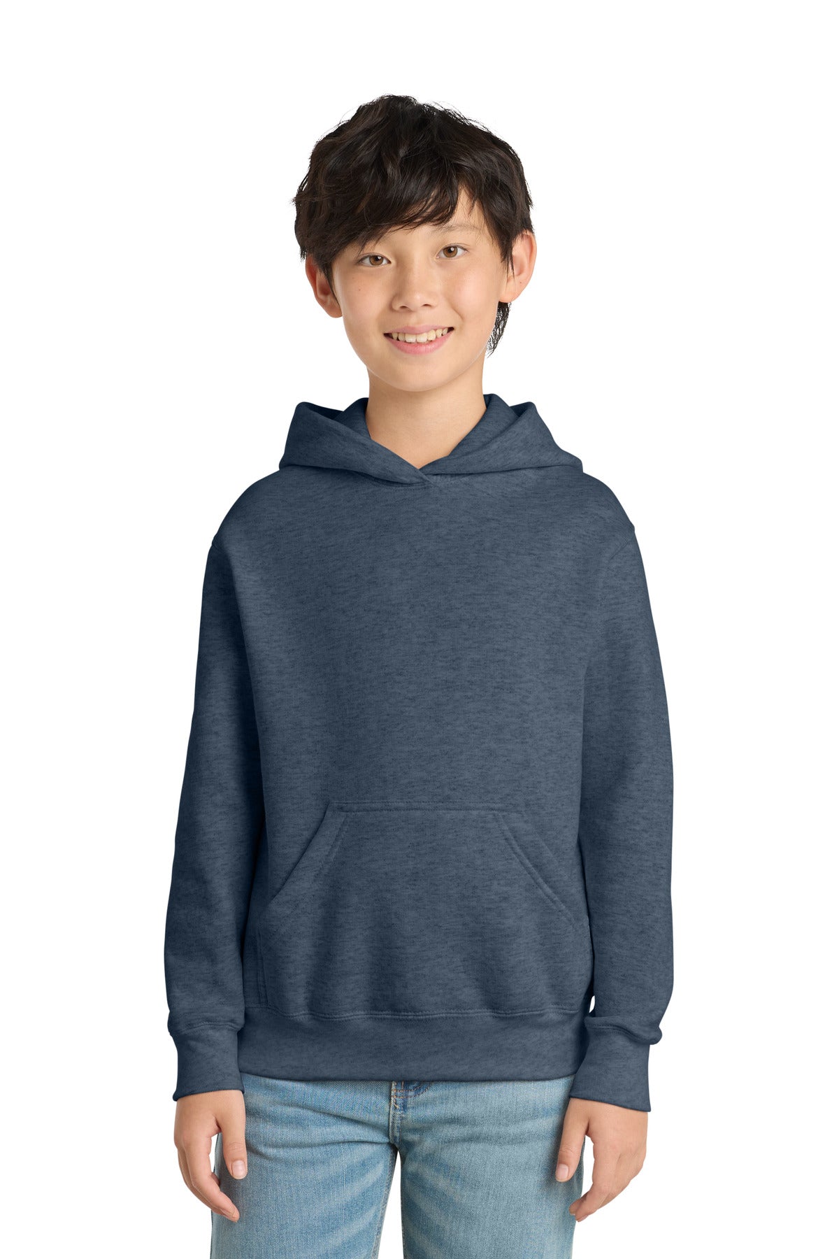 Port & Co Youth Core Fleece Pullover Hooded Sweatshirt