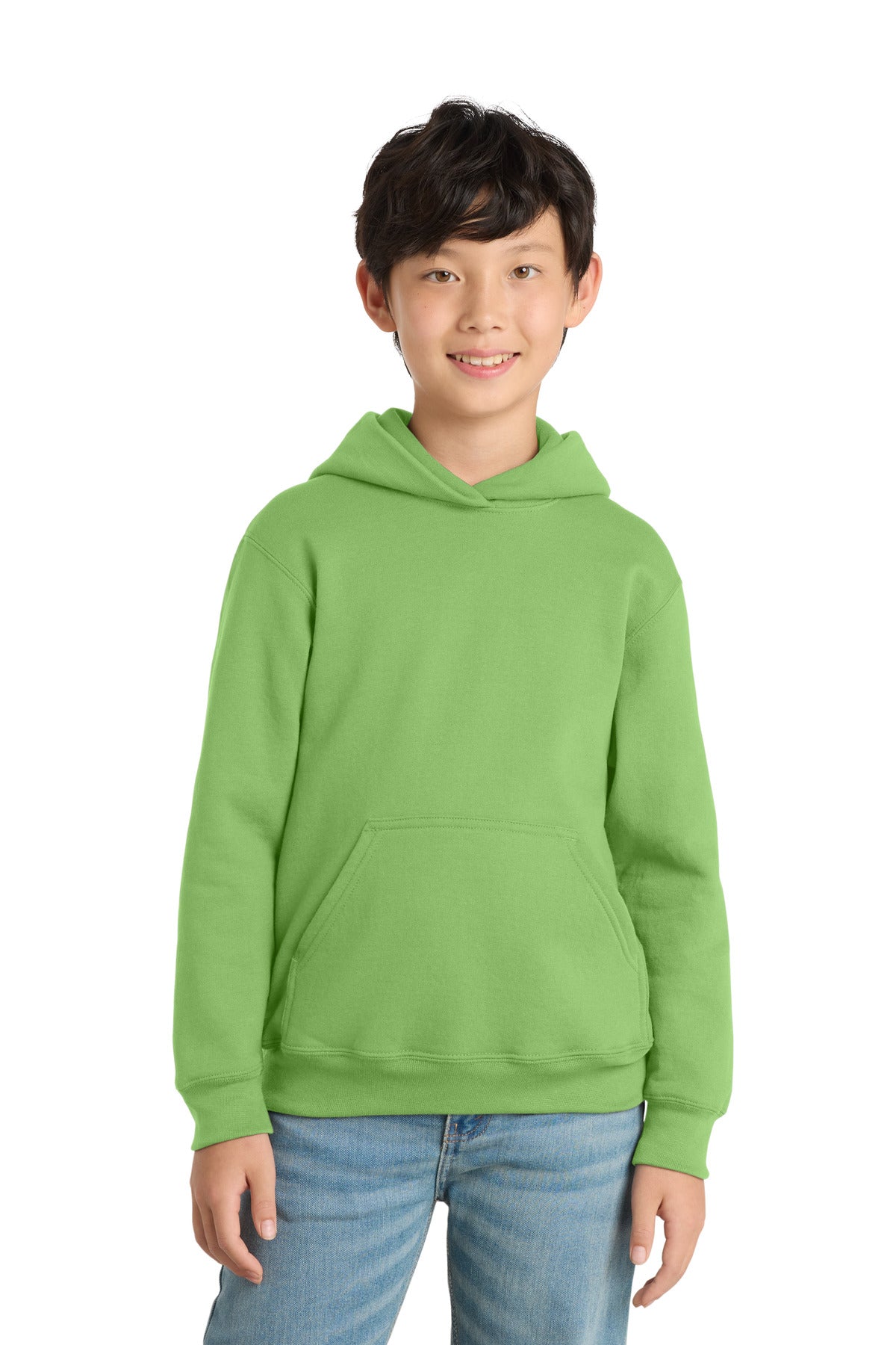 Port & Co Youth Core Fleece Pullover Hooded Sweatshirt