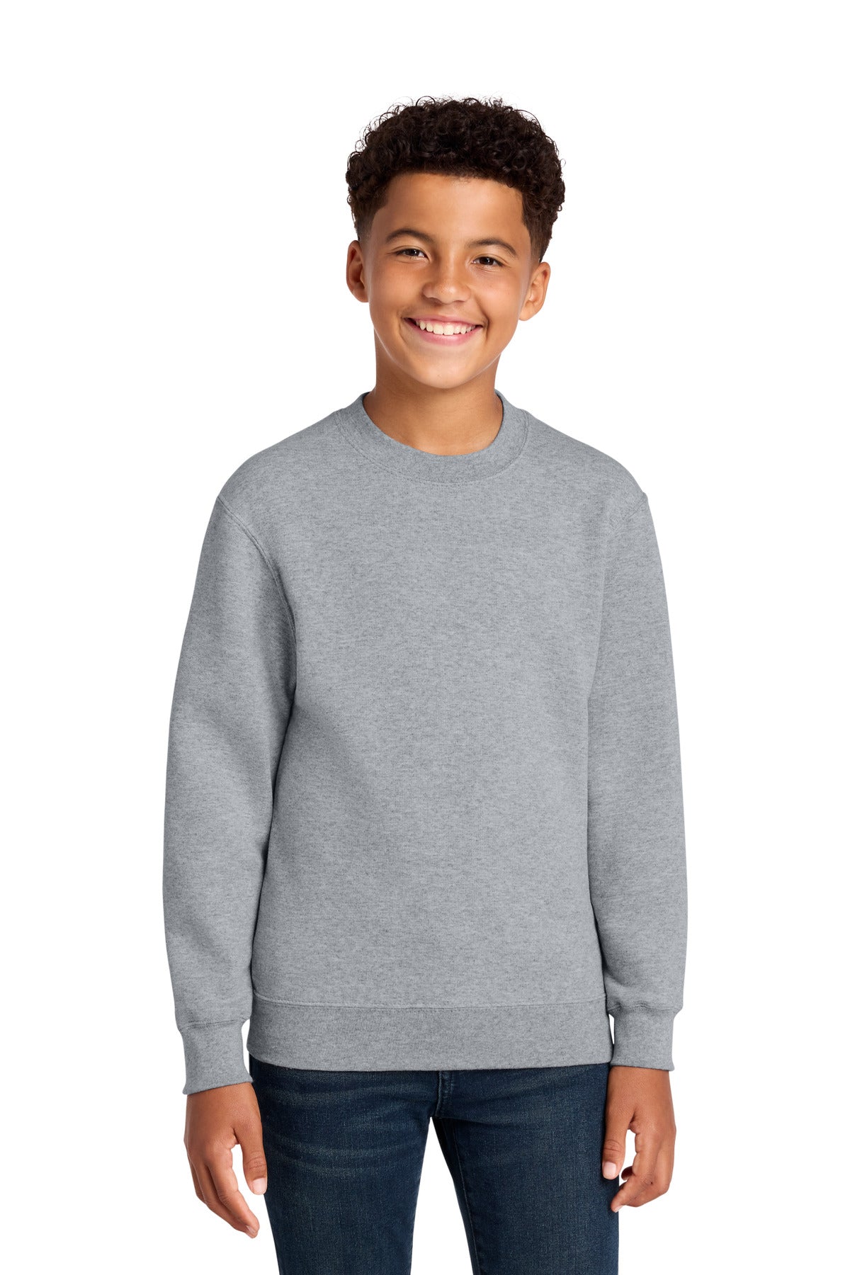 Port & Co Youth Core Fleece Crewneck Sweatshirt