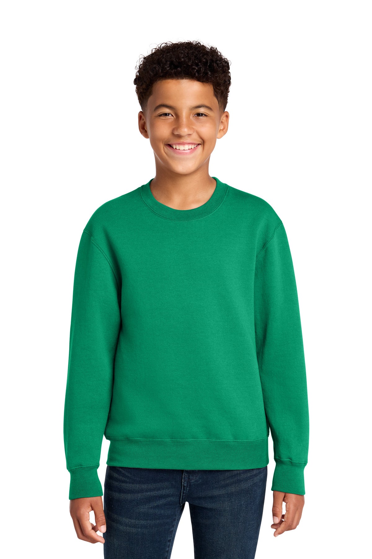 Port & Co Youth Core Fleece Crewneck Sweatshirt