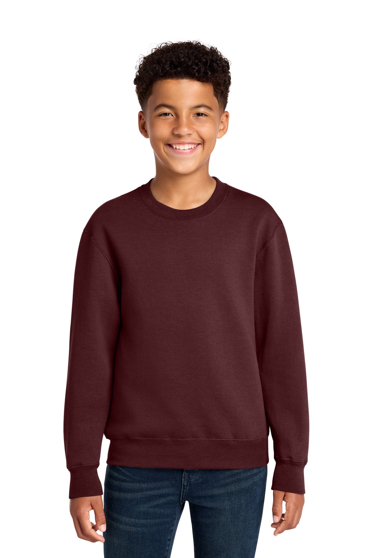 Port & Co Youth Core Fleece Crewneck Sweatshirt