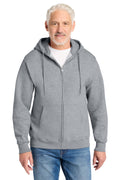 Port & Co Core Fleece Full-Zip Hooded Sweatshirt