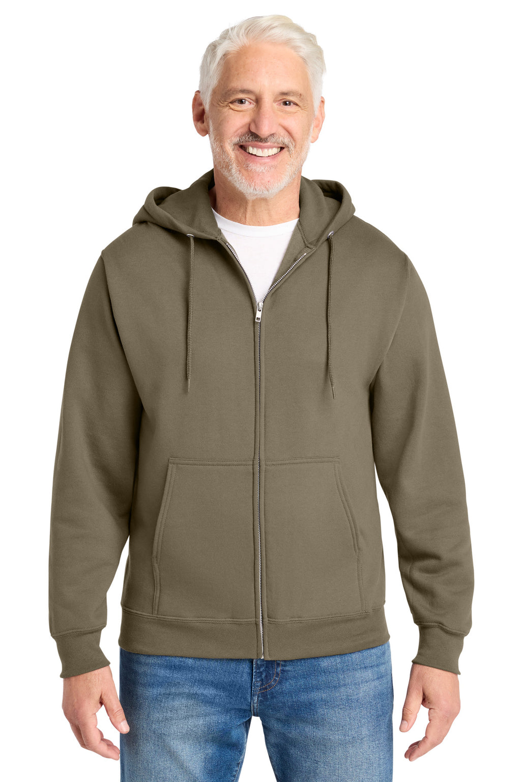Port & Co Core Fleece Full-Zip Hooded Sweatshirt