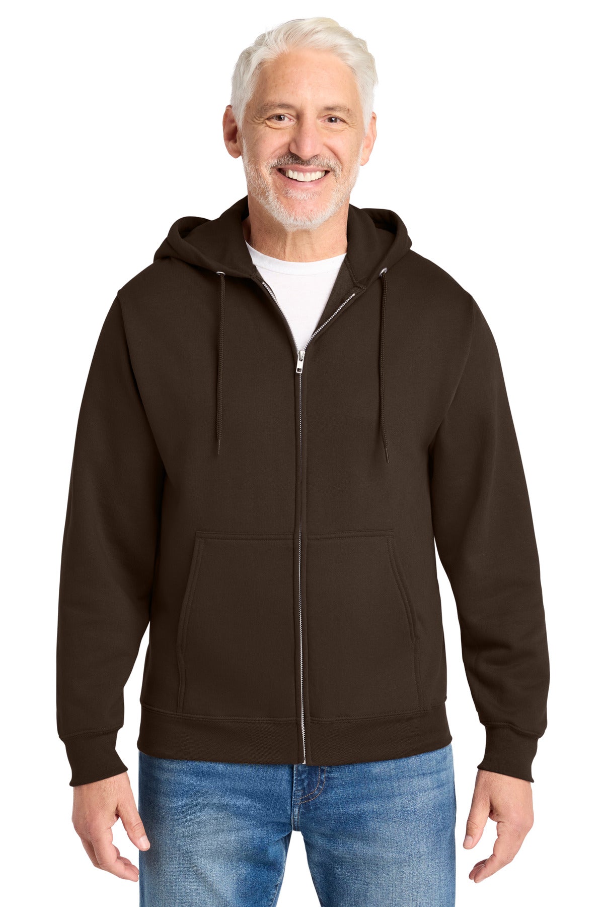 Port & Co Core Fleece Full-Zip Hooded Sweatshirt