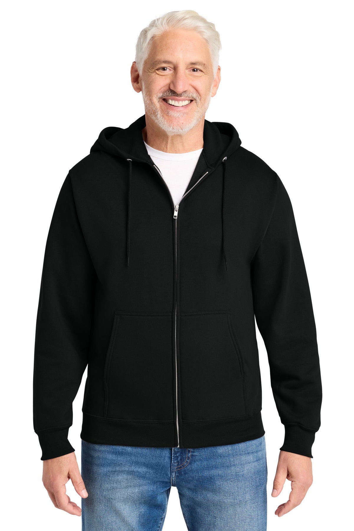 Port & Co Core Fleece Full-Zip Hooded Sweatshirt