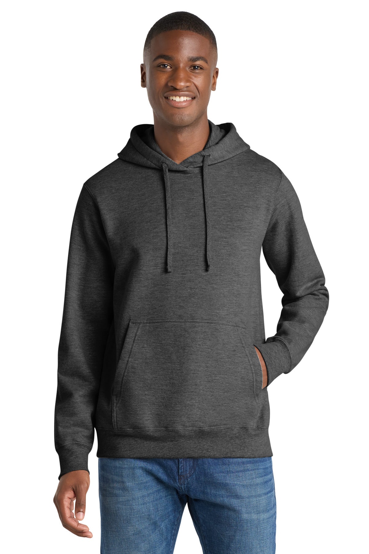 Port & Co Fan Favorite Fleece Pullover Hooded Sweatshirt