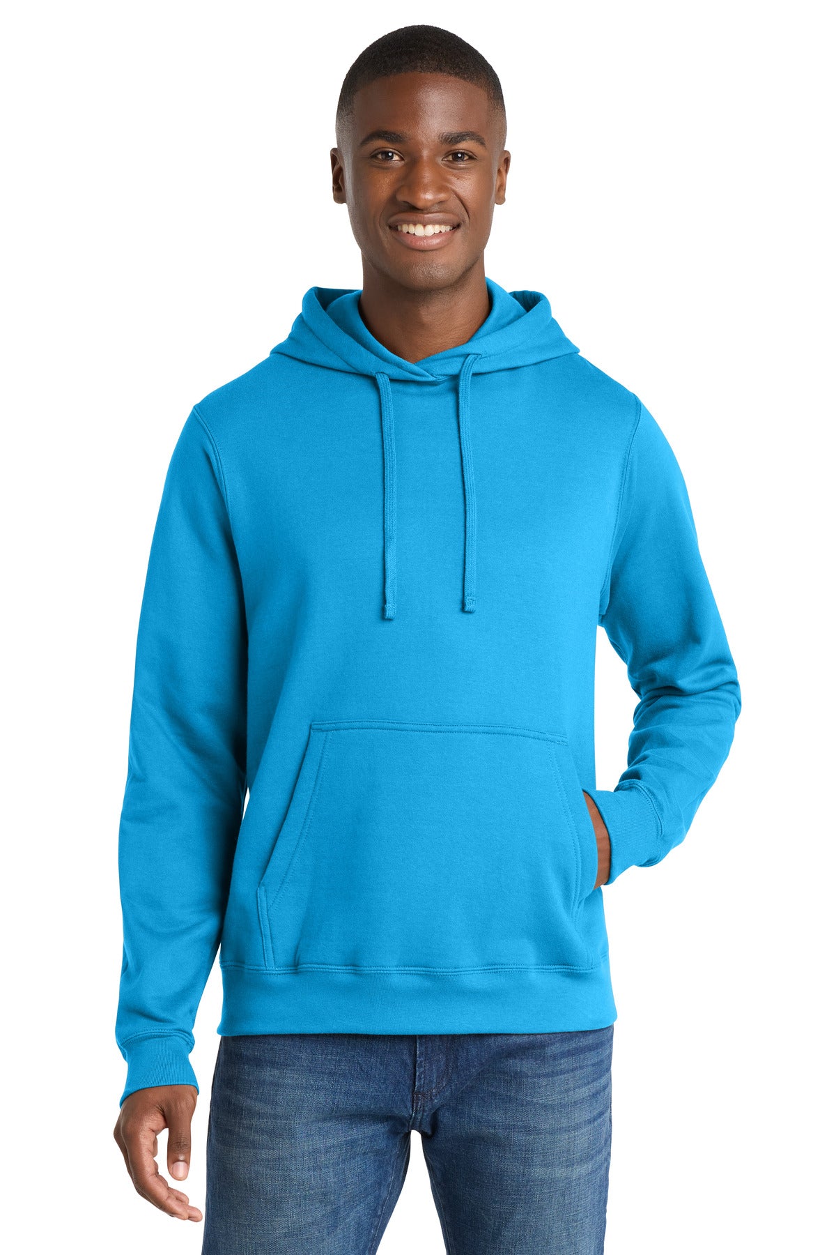 Port & Co Fan Favorite Fleece Pullover Hooded Sweatshirt