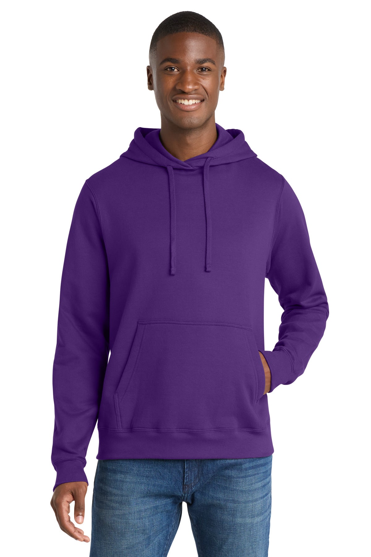 Port & Co Fan Favorite Fleece Pullover Hooded Sweatshirt