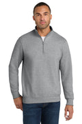 Port & Co Fan Favorite Fleece 1/4-Zip Pullover Sweatshirt