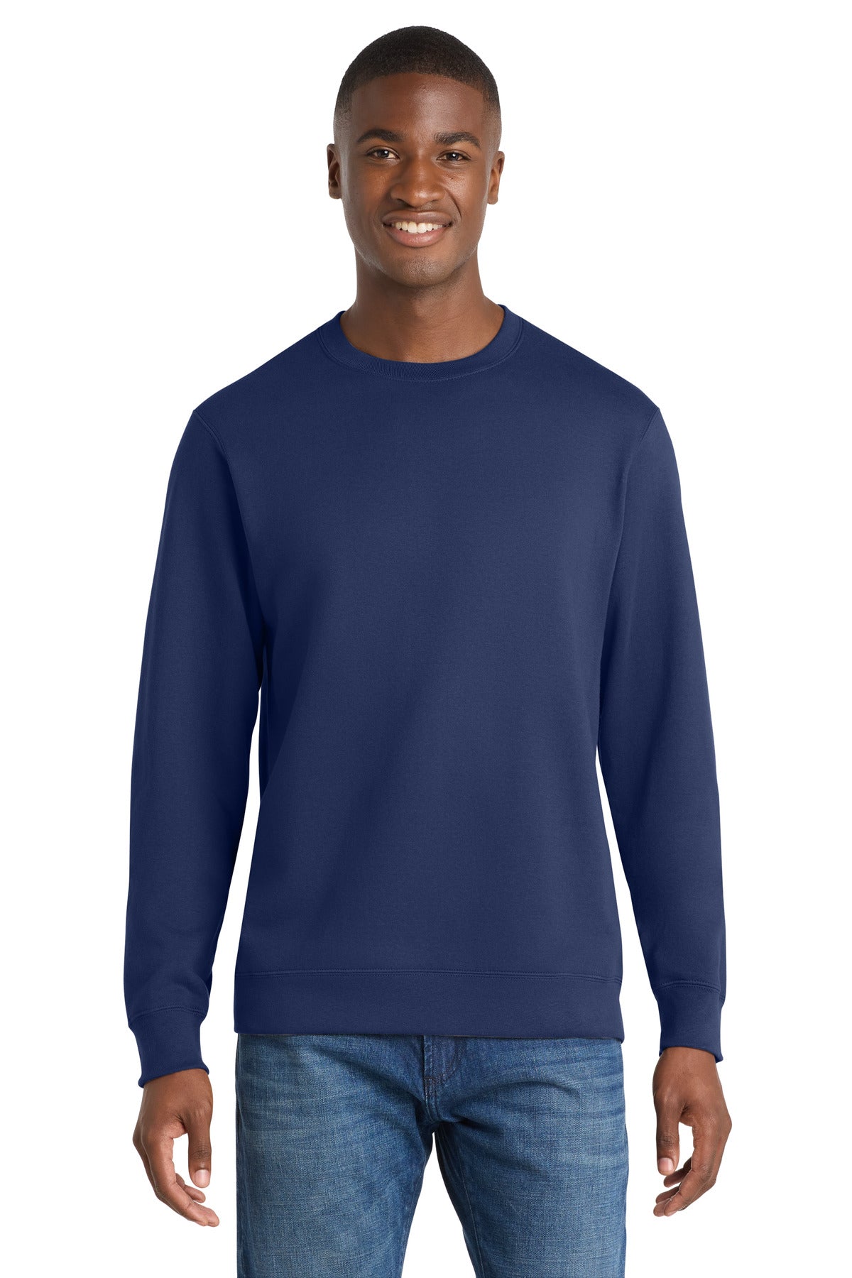Port & Co Fan Favorite Fleece Crewneck Sweatshirt