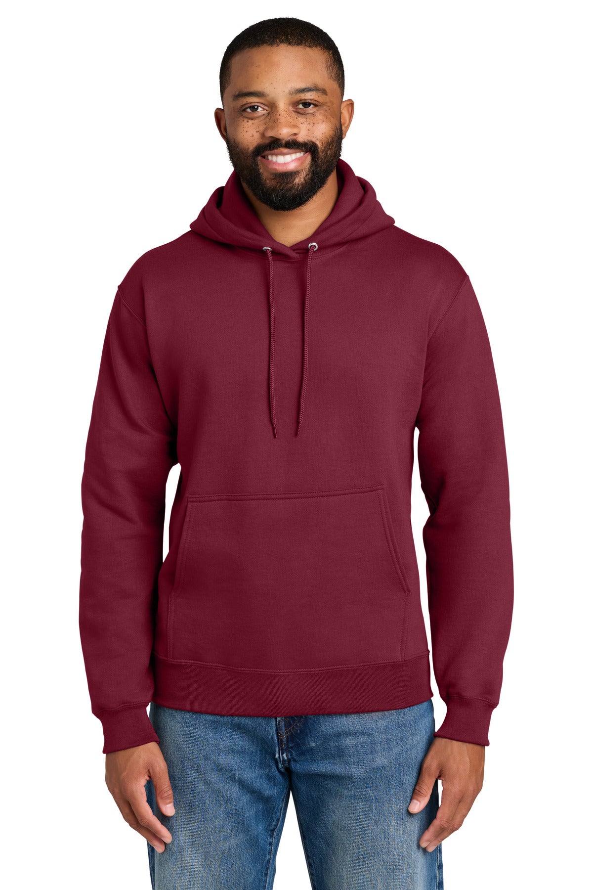 Port & Co Essential Fleece Pullover Hooded Sweatshirt