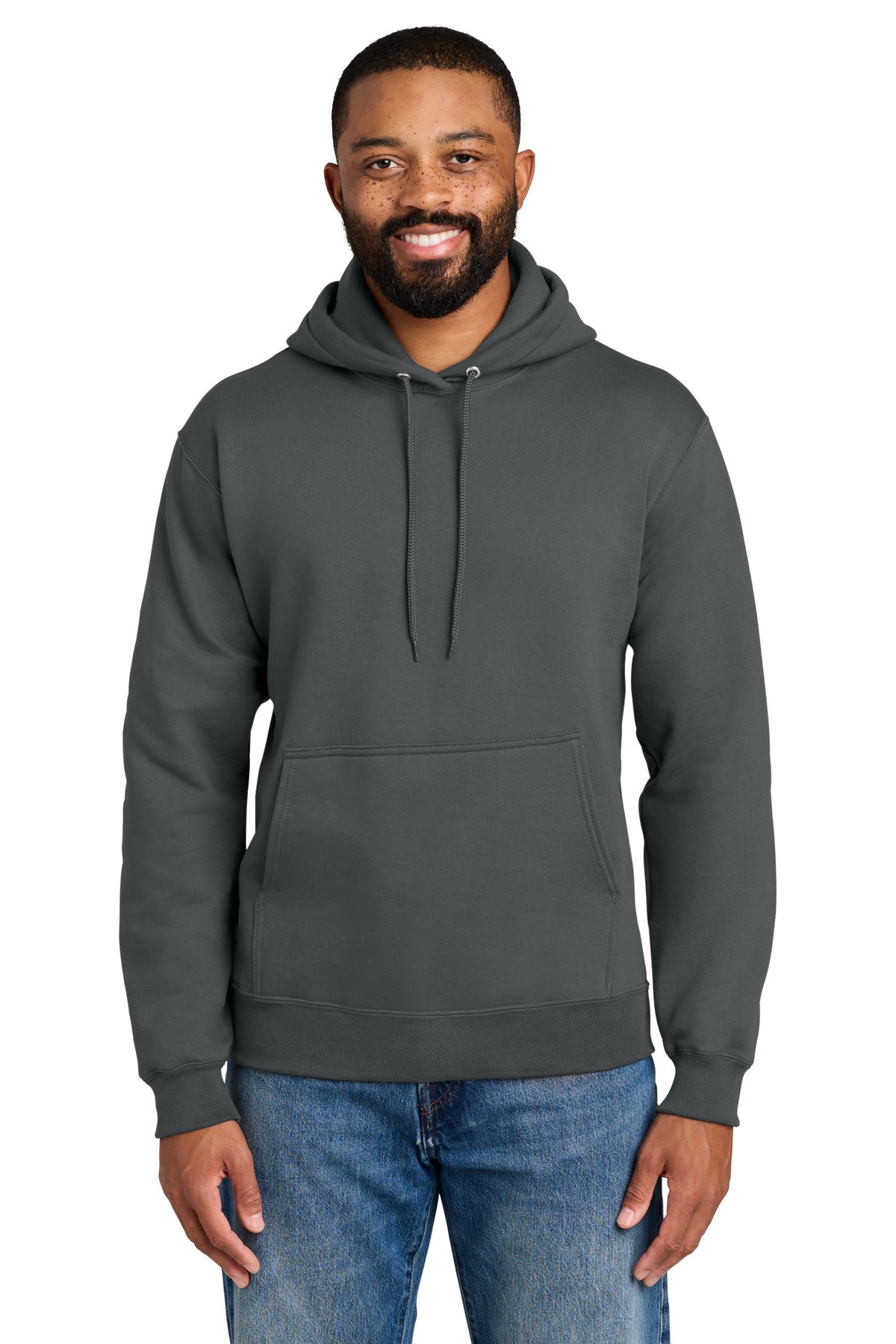 Port & Co Essential Fleece Pullover Hooded Sweatshirt