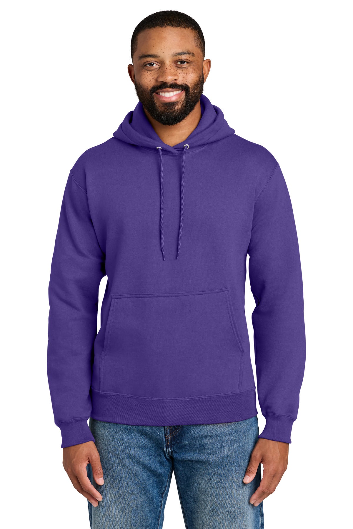 Port & Co Essential Fleece Pullover Hooded Sweatshirt