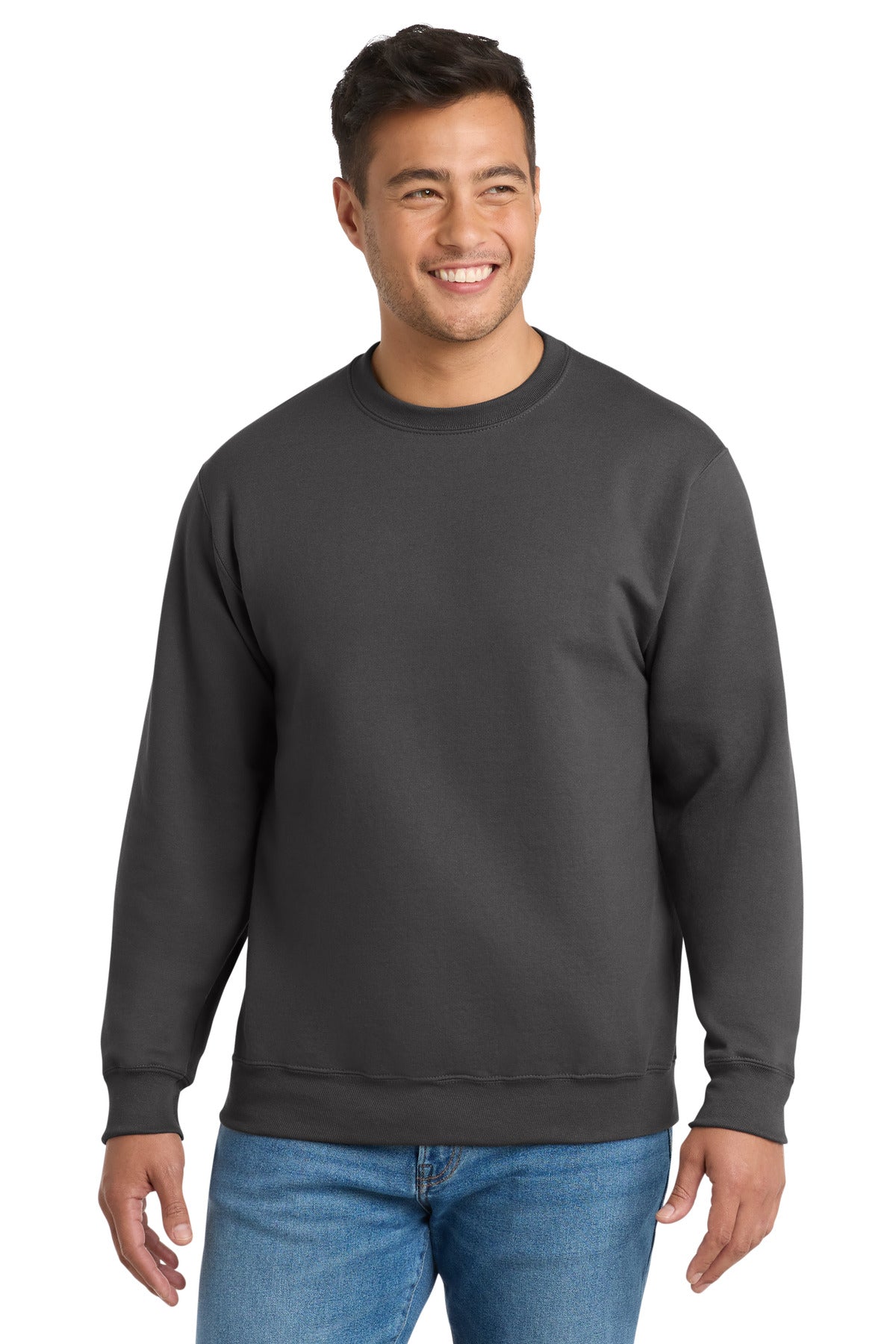 Port & Co Tall Essential Fleece Crewneck Sweatshirt