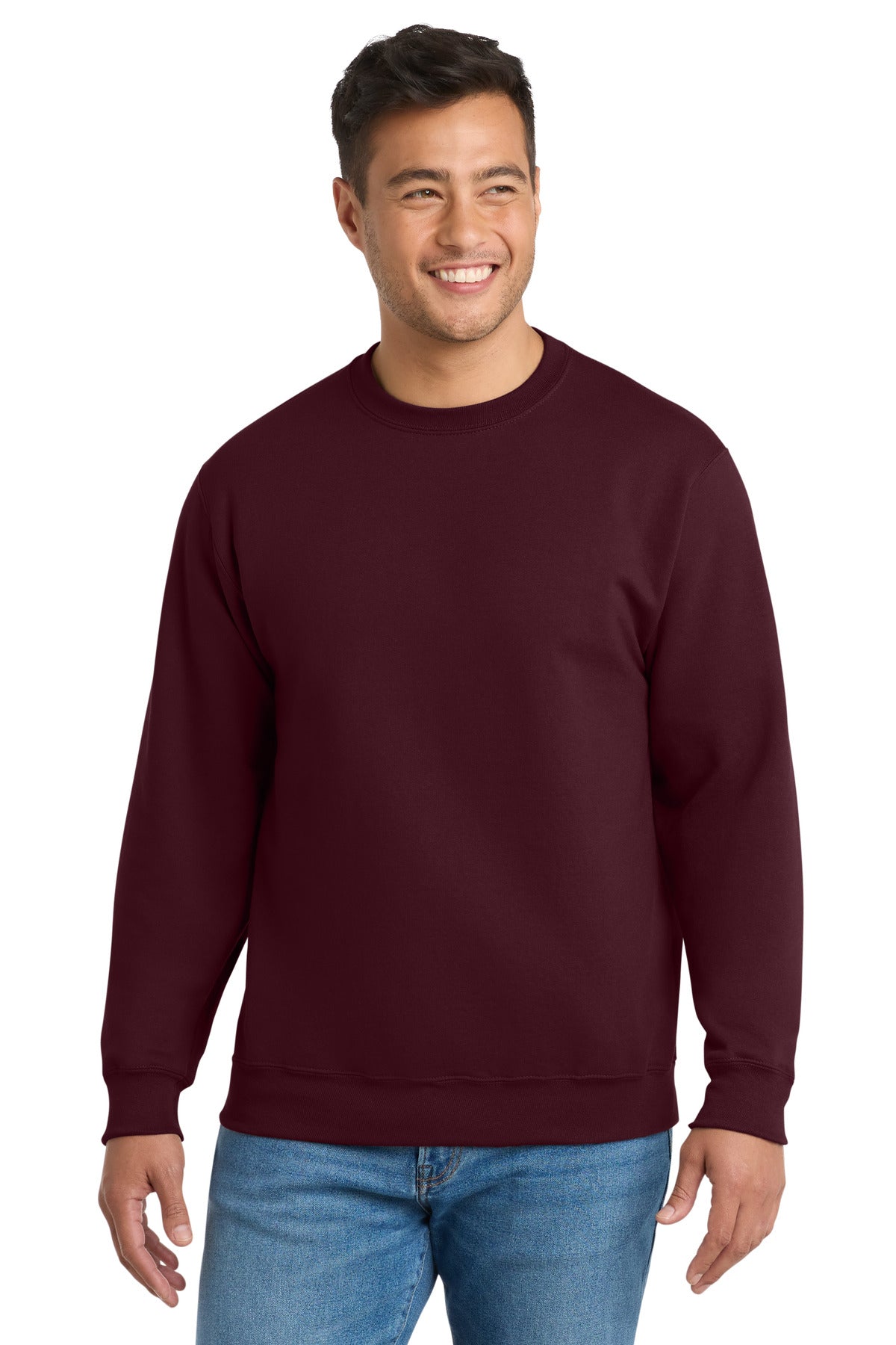 Port & Co Tall Essential Fleece Crewneck Sweatshirt