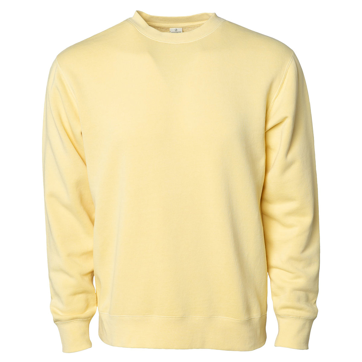 Independent Trading Company Unisex Midweight Pigment Dyed Crew Neck