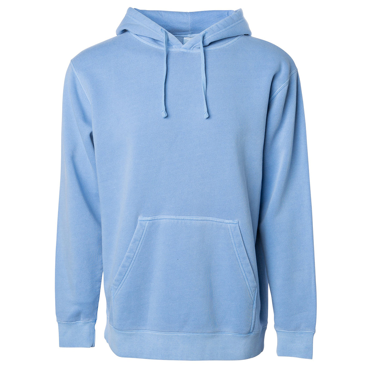 Independent Trading Company Unisex Midweight Pigment Dyed Hooded Sweatshirt