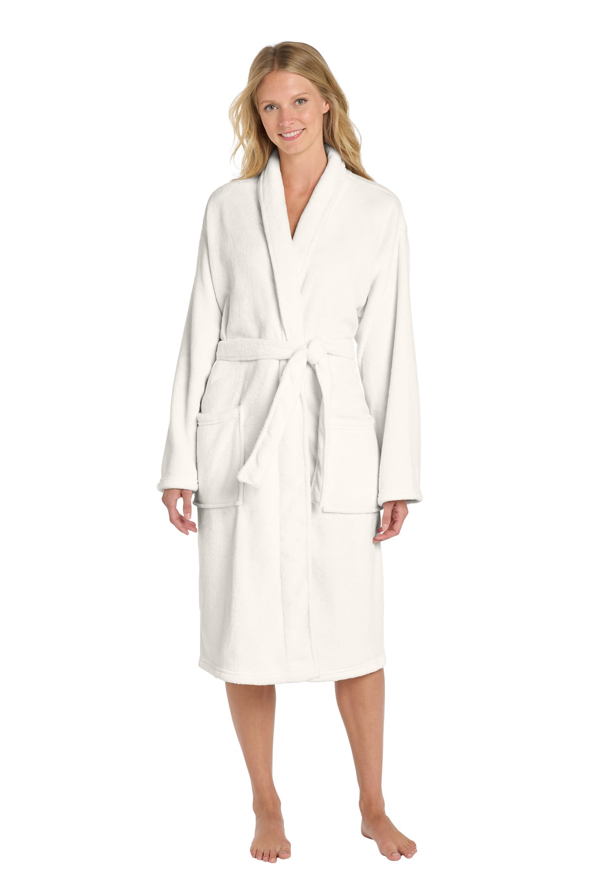 Port Authority Plush Microfleece Shawl Collar Robe