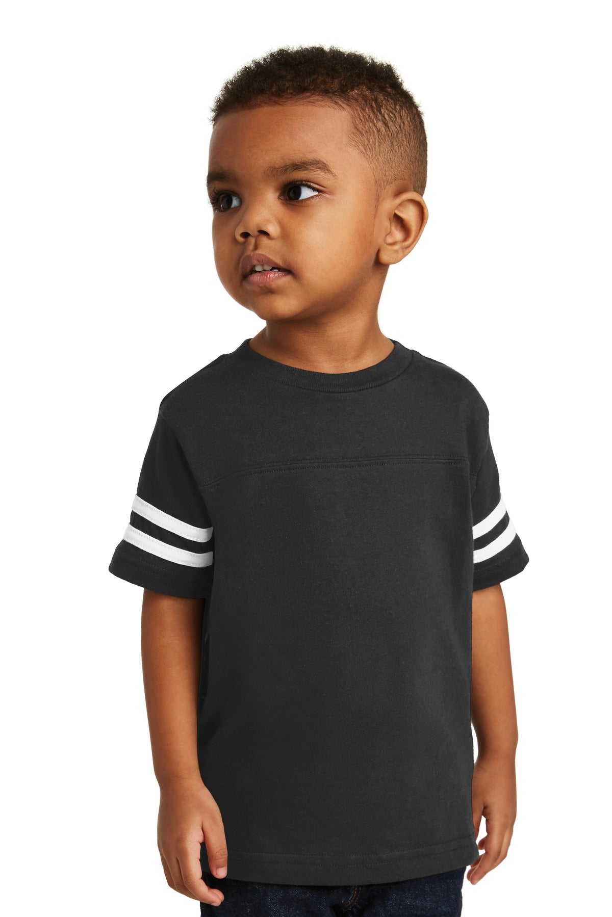 Rabbit Skins Toddler Football Fine Jersey Tee