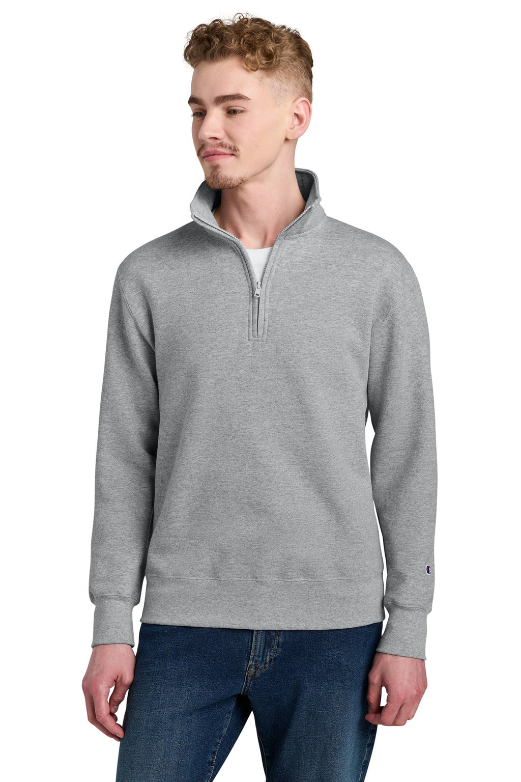 Champion Powerblend 1/4-Zip Sweatshirt