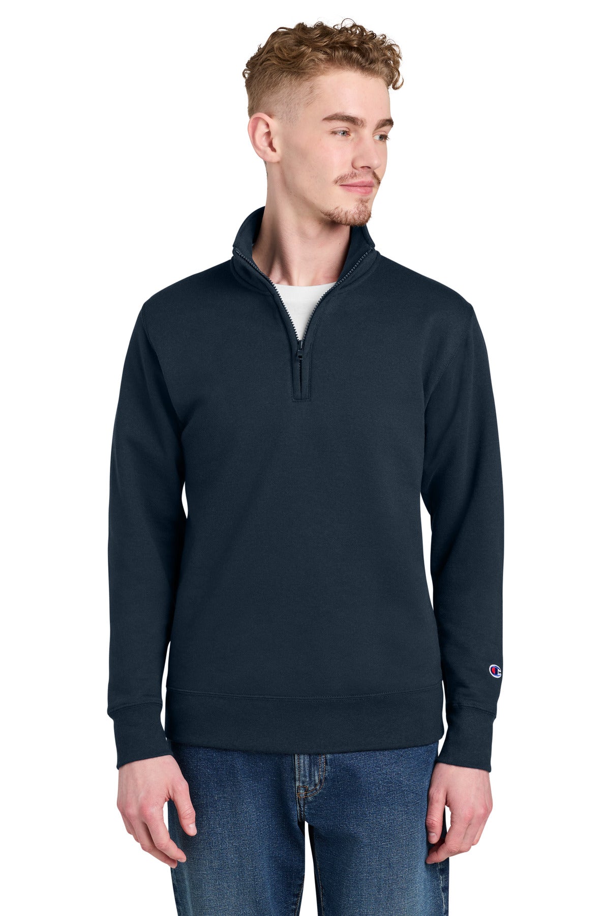 Champion Powerblend 1/4-Zip Sweatshirt